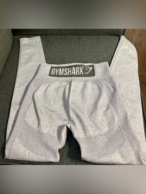 Gymshark Flex High-Waist Seamless Leggings - Light Gray